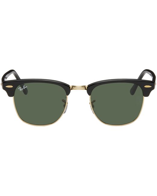 Ray-Ban Gold Clubmaster Classic Sunglasses