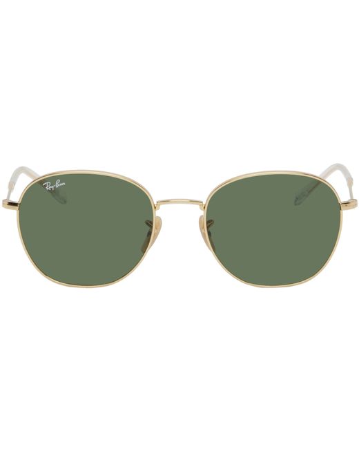 Ray-Ban Gold RB3809 Sunglasses