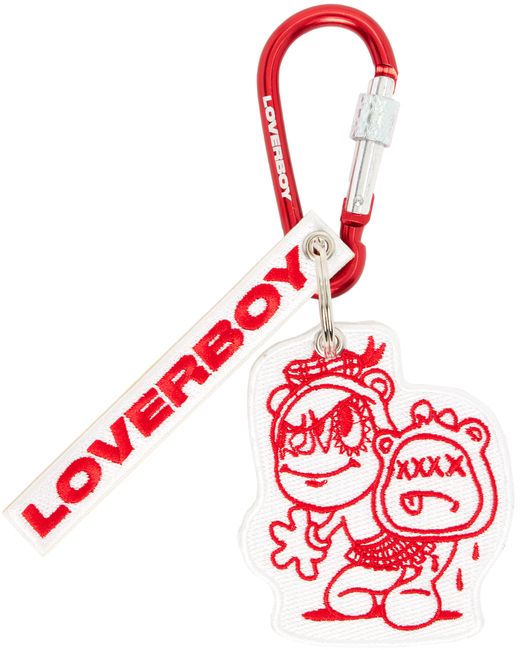 Charles Jeffrey Loverboy White Character Keychain