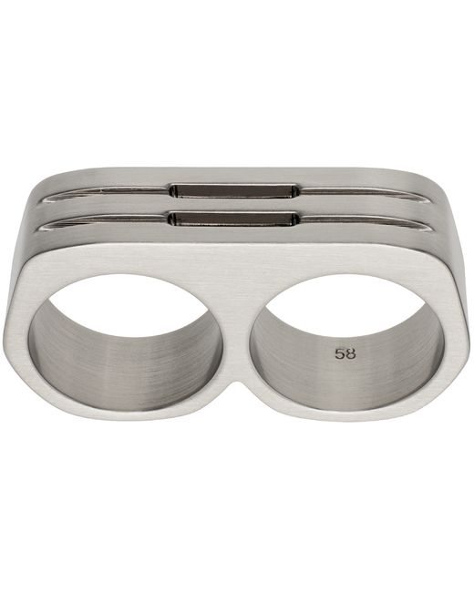 Rick Owens Double Grill Ring
