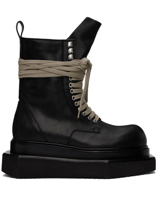 Rick Owens Laceup Turbo Cyclops Boots