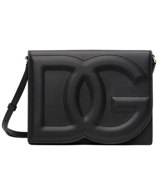 Dolce & Gabbana Calfskin DG Logo Crossbody Bag