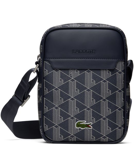 Lacoste Navy The Blend Keychain Feature Bag