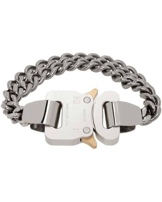 1017 Alyx 9Sm 2x Chain Buckle Bracelet