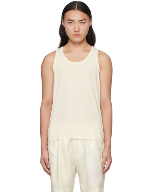 Tom Ford Off Scoop Neck Tank Top