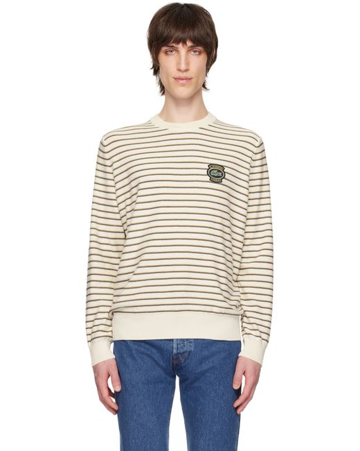 Lacoste Off Striped Sweater