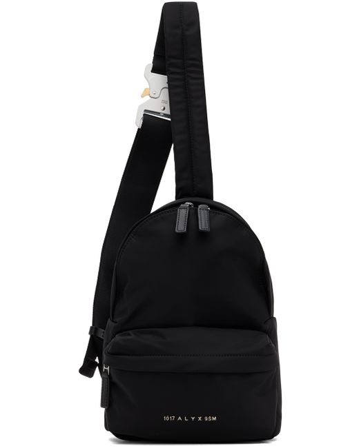 1017 Alyx 9Sm Black Buckle Crossbody Backpack