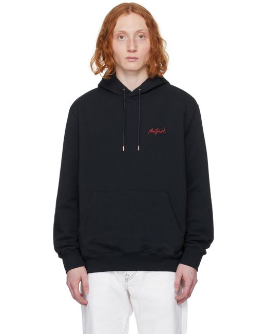 Paul Smith Navy Embroidered Hoodie