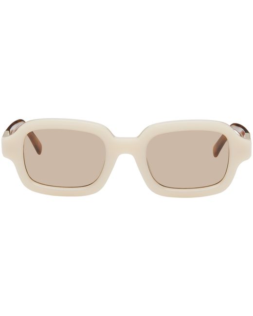 Bonnie Clyde Off-White Sunglasses