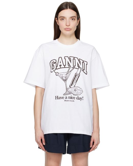 Ganni Cocktail T-Shirt