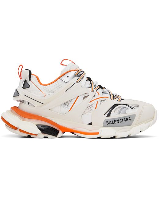 Balenciaga Orange Track Sneakers