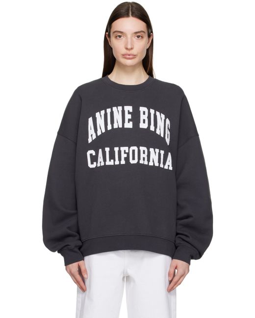 Anine Bing Gray Miles Sweatshirt