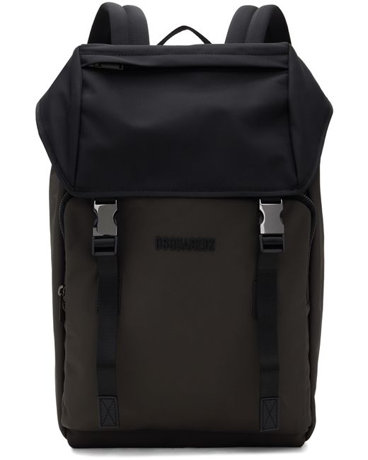 Dsquared2 Black Urban Backpack