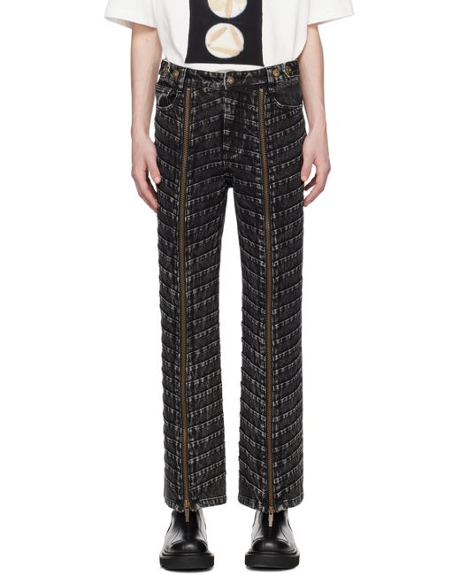 Feng Chen Wang Pleated Jeans