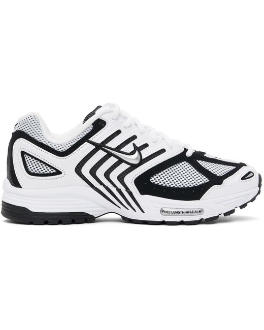 Nike White Black Air PEG 2K5 Sneakers