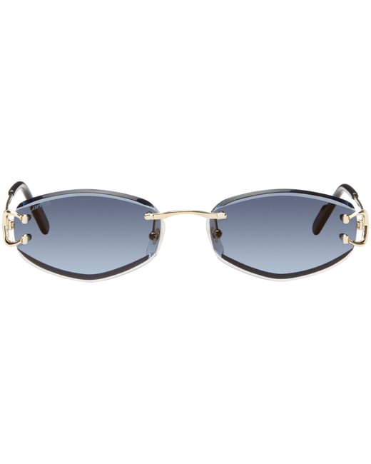 Cartier Gold Signature C de CT0467S Sunglasses