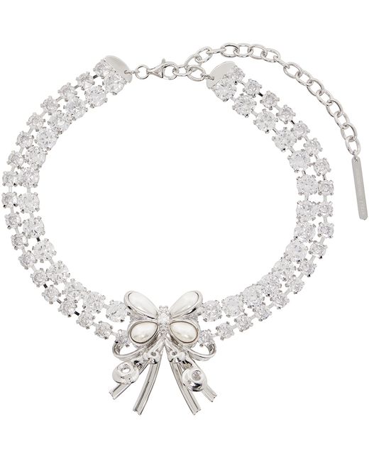 Shushu-Tong Pearl Butterfly Flower Necklace