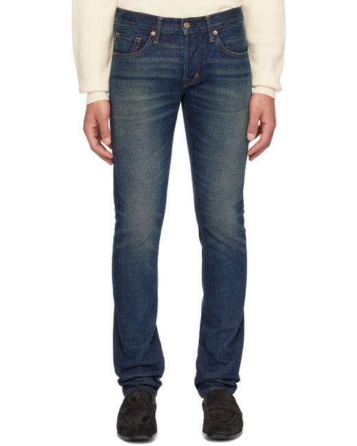 Tom Ford Indigo Slim-Fit Jeans
