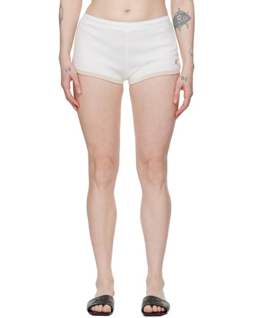 Courrèges White Contrast Shorts