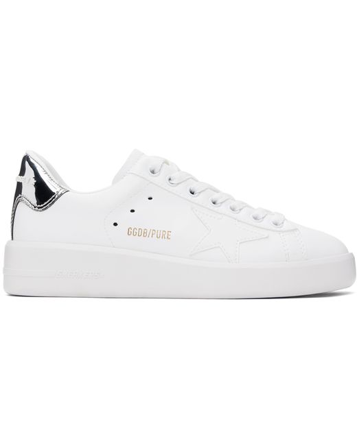 Golden Goose White Bio-Based Purestar Sneakers