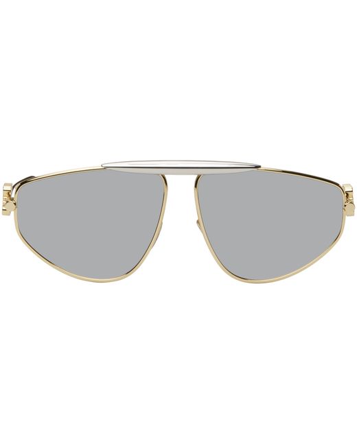 Loewe Gold Spoiler New Aviator Sunglasses