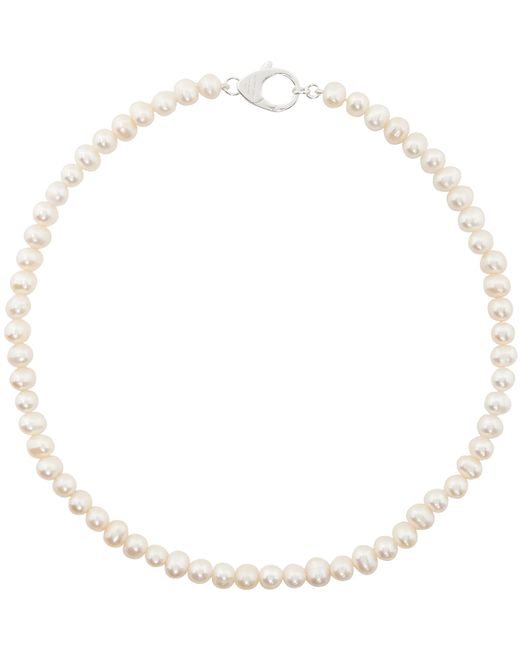 Hatton Labs White Classic Pearl Necklace