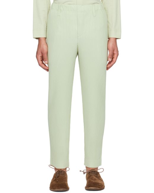 Homme Pliss Issey Miyake Tailored Pleats Trousers