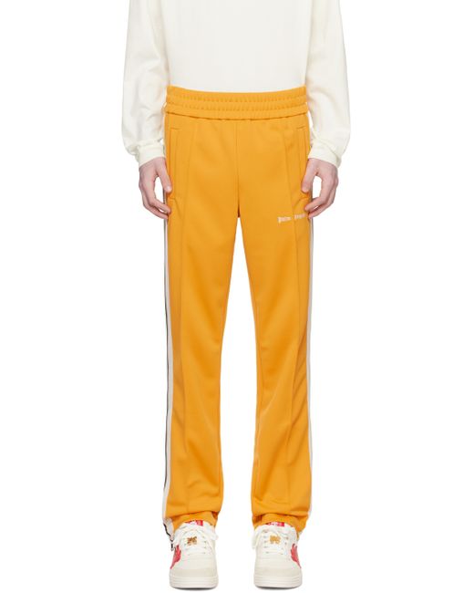 Palm Angels Yellow Striped Track Pants