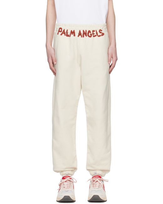 Palm Angels Off-White Printed Sweatpants