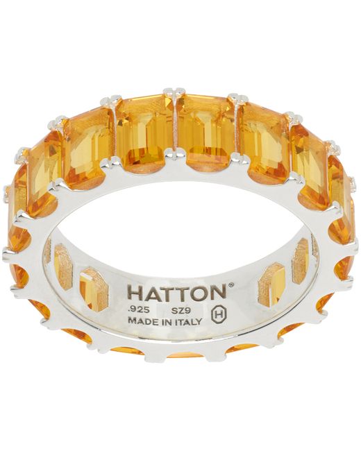 Hatton Labs Exclusive Yellow Octagon Eternity Ring