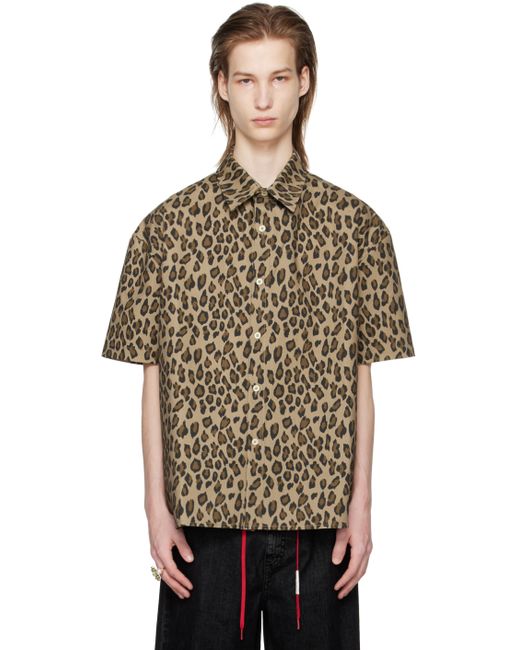 Bluemarble Brown Leopard Shirt