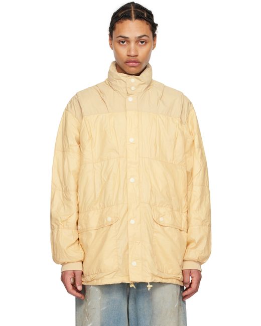 Our Legacy Yellow Exhaust Puffa Jacket