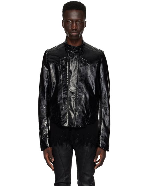 Julius Coated Leather Jacket