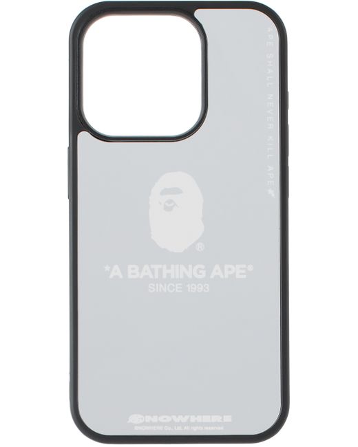 Bape Black Mirror iPhone 15 Pro Case