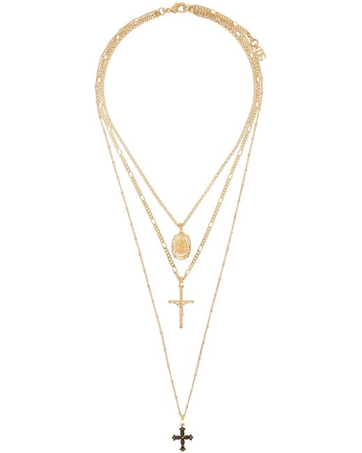 Dolce & Gabbana Gold Cross Necklace