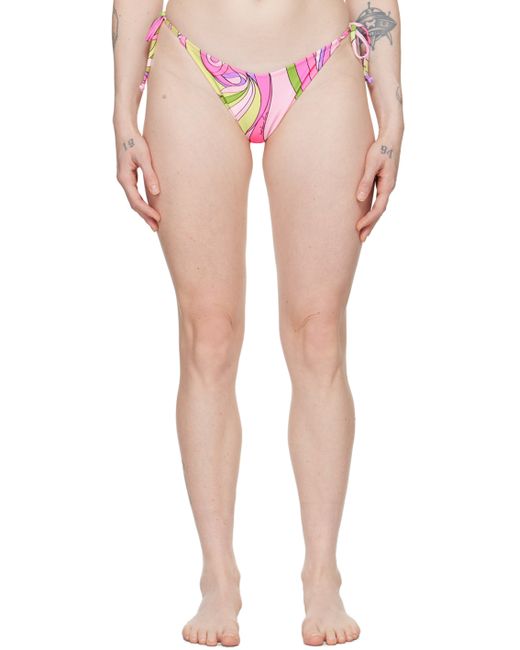 Moschino Printed Bikini Bottom