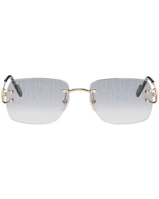 Cartier Gold Signature C de Sunglasses