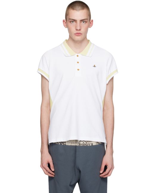 Vivienne Westwood Yellow Striped Polo