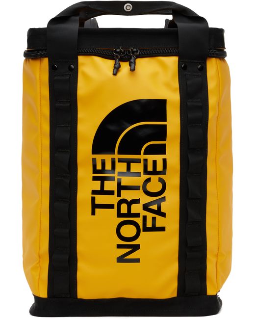 The North Face Yellow Explore Fusebox Large Backpack
