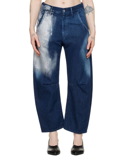 Y's Indigo Gusseted Jeans