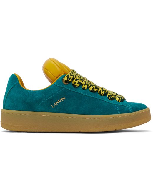 Lanvin Yellow Future Edition Hyper Curb Sneakers