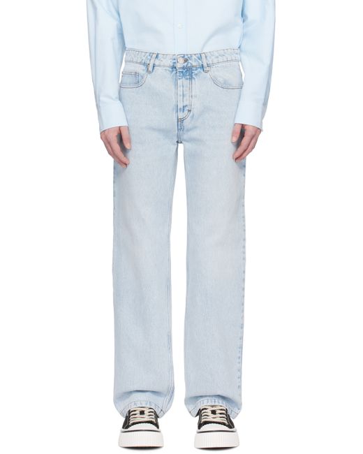 AMI Alexandre Mattiussi Indigo Classic-Fit Jeans