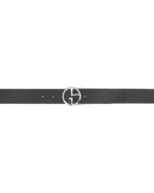 Giorgio Armani Logo Reversible Belt