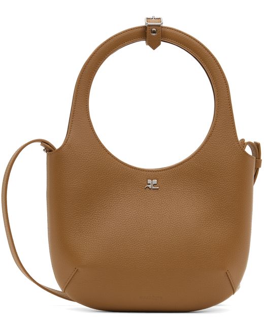 Courrèges Holy Grained Leather Bag