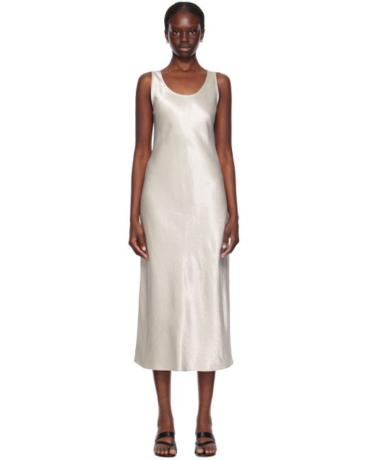 Max Mara Leisure Off-White Talete Midi Dress