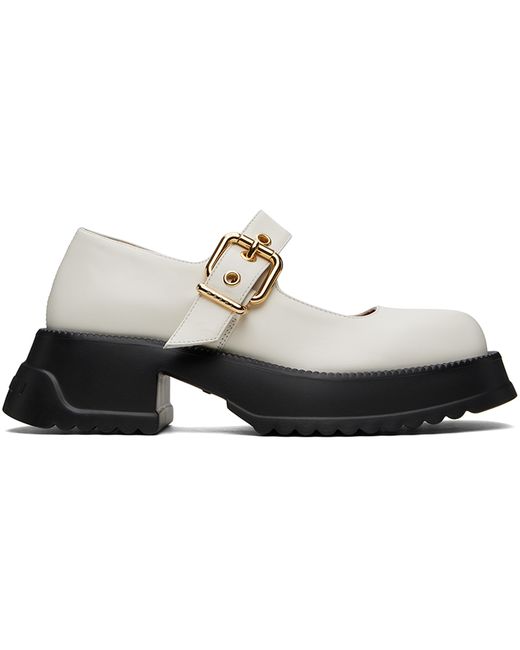 Marni Leather Mary Jane Loafers