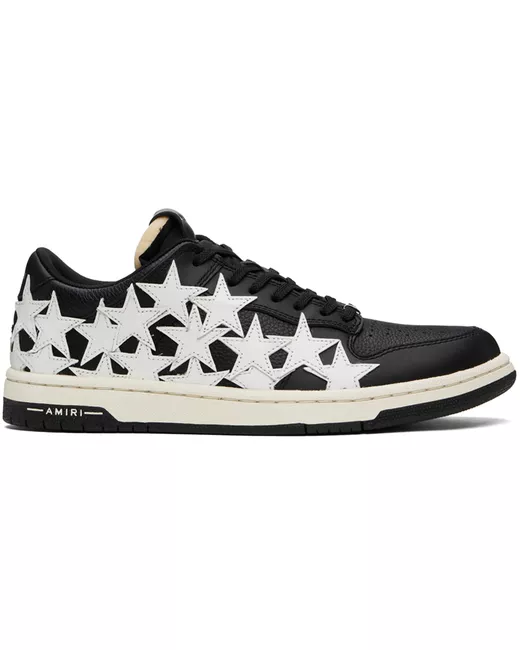 Amiri Black Stars Low Sneakers
