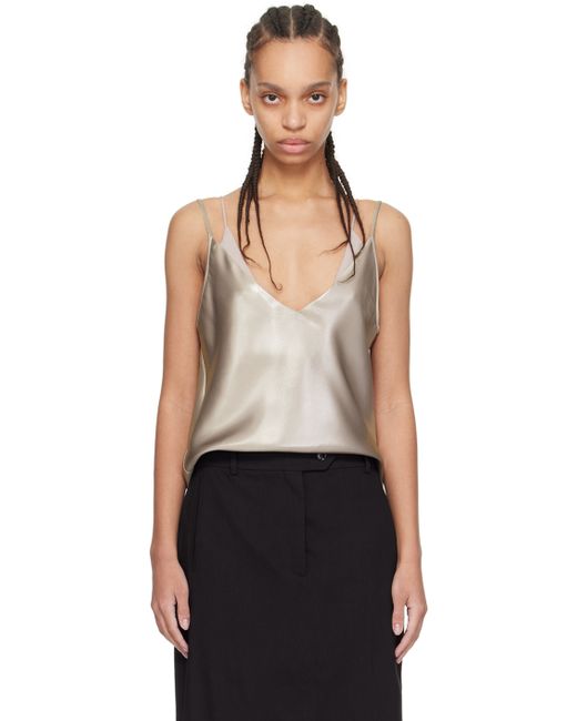 Boss Taupe Layered Camisole