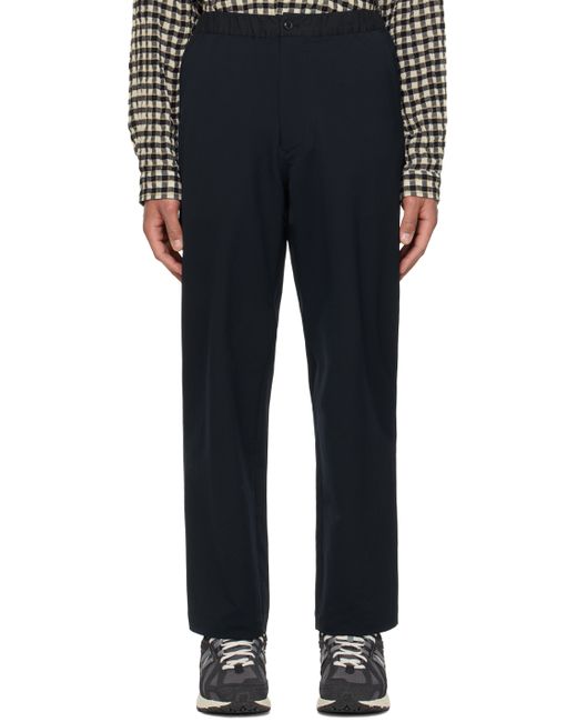 Nanamica Navy Wide Easy Trousers