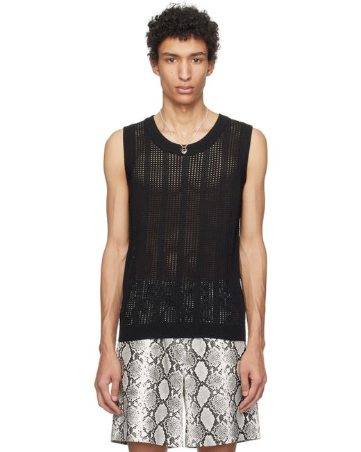 System Open Knit Tank Top